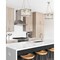 Z-Lite Cape Harbor Pendant, 3-Light, 18 In.W x 10 In.H, Brushed Nickel/Water hammered 7503P18-BN - alternate 3